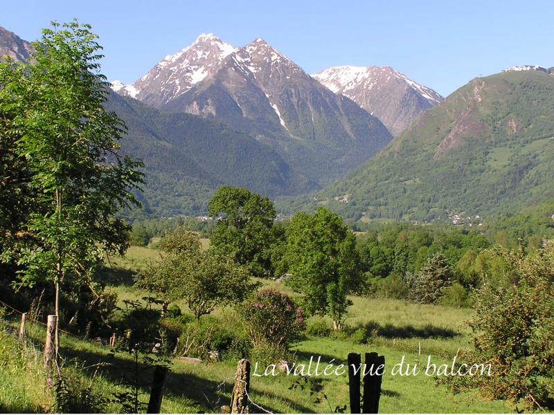 foto 7 Huurhuis van particulieren Saint Lary Soulan appartement Midi-Pyrnes Hautes-Pyrnes Uitzicht vanaf het balkon