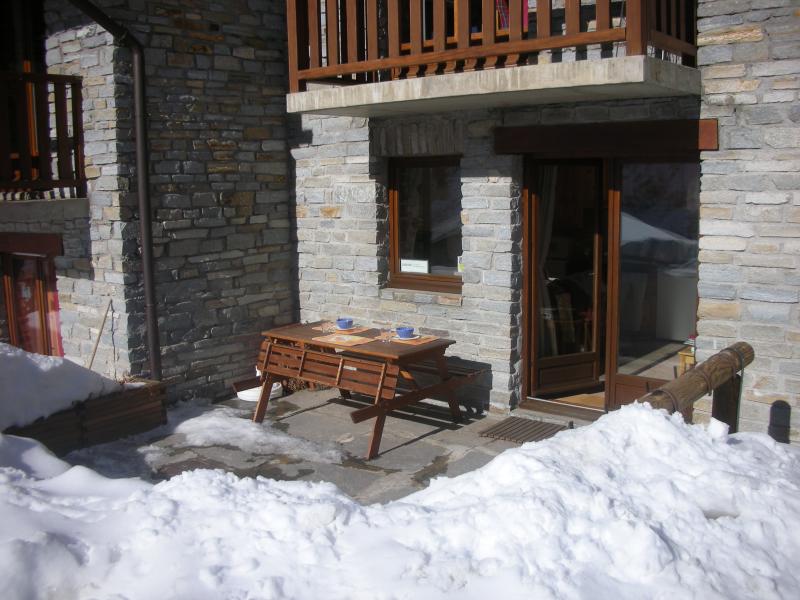 foto 1 Huurhuis van particulieren Bonneval sur Arc studio Rhne-Alpes Savoie Uitzicht vanaf het terras