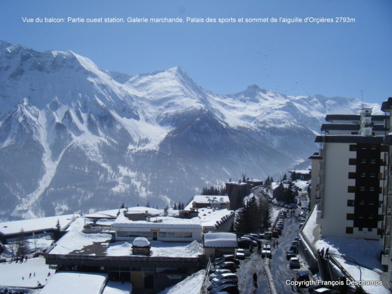 foto 21 Huurhuis van particulieren Orcires Merlette studio Provence-Alpes-Cte d'Azur Hautes-Alpes Uitzicht vanaf het balkon