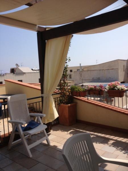 foto 3 Huurhuis van particulieren San Vito lo Capo appartement Sicili Trapani (provincie) Uitzicht vanaf het terras