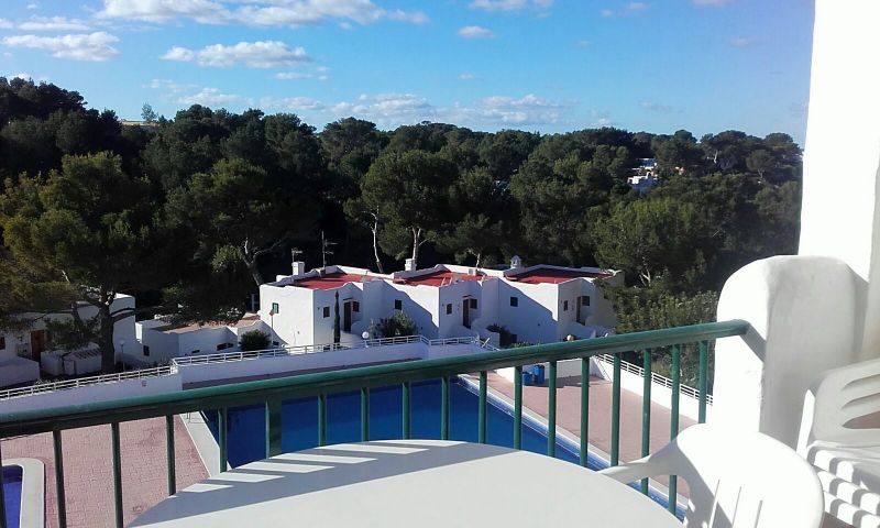 foto 4 Huurhuis van particulieren Cala Tarida studio Balearen Ibiza Uitzicht vanaf het balkon