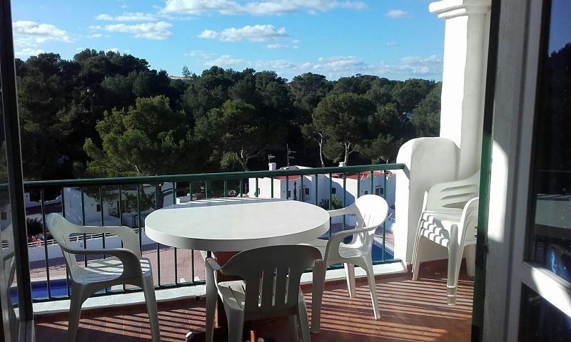 foto 5 Huurhuis van particulieren Cala Tarida studio Balearen Ibiza Uitzicht vanaf het balkon