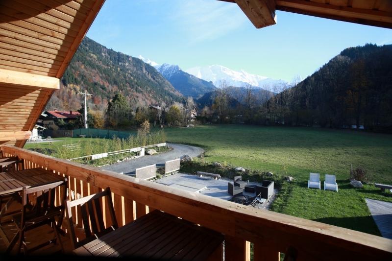 foto 7 Huurhuis van particulieren Saint Gervais Mont-Blanc appartement Rhne-Alpes Haute-Savoie Uitzicht vanaf de woning