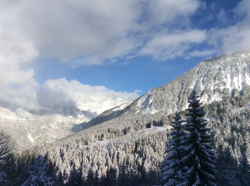 foto 16 Huurhuis van particulieren Courchevel chalet Rhne-Alpes Savoie Uitzicht vanaf het balkon