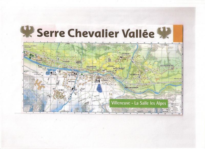 foto 28 Huurhuis van particulieren Serre Chevalier appartement Provence-Alpes-Cte d'Azur Hautes-Alpes Plattegrond van de woning