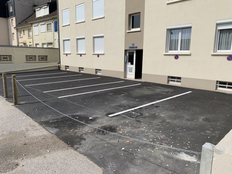 foto 13 Huurhuis van particulieren Fort Mahon appartement Picardi Somme Parkeerplaats