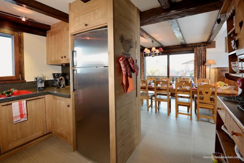 foto 4 Huurhuis van particulieren Combloux appartement Rhne-Alpes Haute-Savoie Open keuken