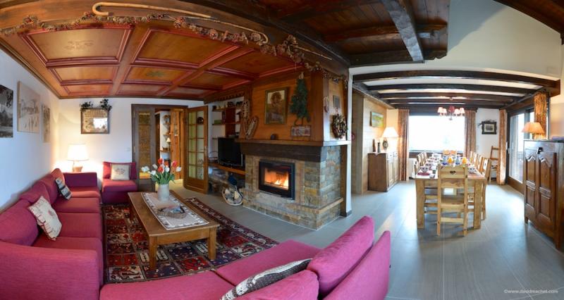 foto 1 Huurhuis van particulieren Combloux appartement Rhne-Alpes Haute-Savoie Woonkamer