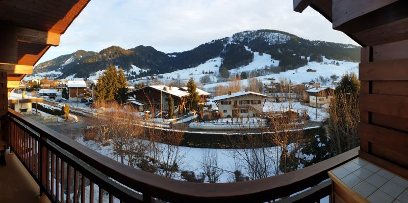 foto 4 Huurhuis van particulieren Praz sur Arly appartement Rhne-Alpes Haute-Savoie Uitzicht vanaf het balkon