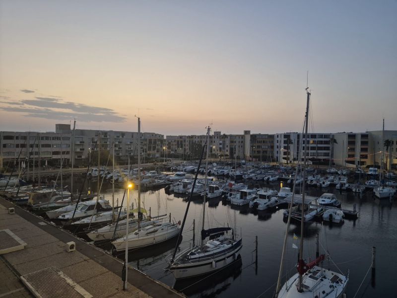 foto 10 Huurhuis van particulieren Port Leucate appartement Languedoc-Roussillon Aude Uitzicht vanaf het balkon