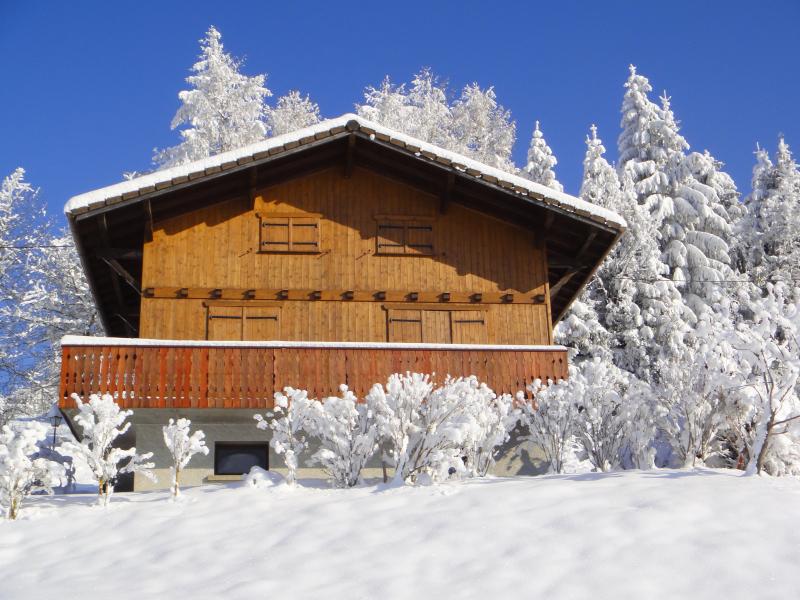 foto 0 Huurhuis van particulieren Les Carroz d'Araches chalet Rhne-Alpes Haute-Savoie Het aanzicht van de woning