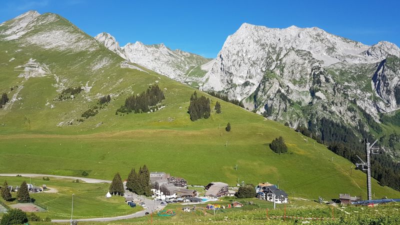 foto 4 Huurhuis van particulieren La Clusaz appartement Rhne-Alpes Haute-Savoie Zicht op de omgeving