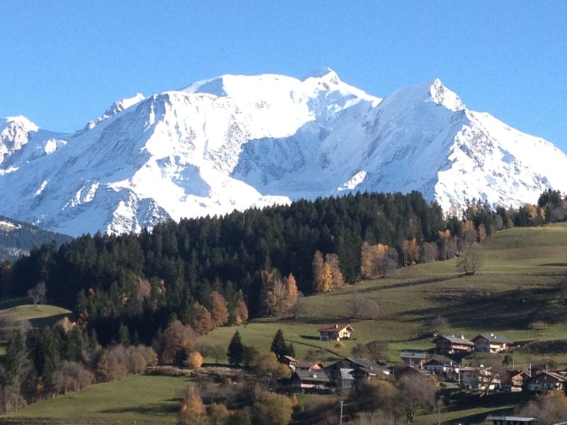 foto 10 Huurhuis van particulieren Combloux chalet Rhne-Alpes Haute-Savoie Uitzicht vanaf het terras