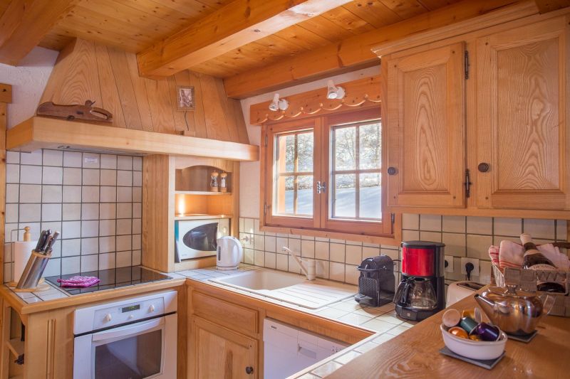 foto 5 Huurhuis van particulieren Les Contamines Montjoie chalet Rhne-Alpes Haute-Savoie Open keuken