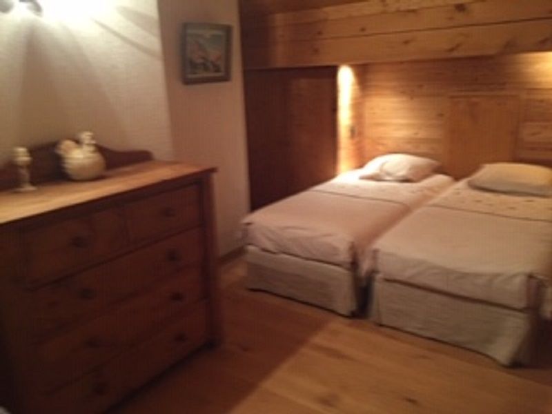 foto 13 Huurhuis van particulieren Les Contamines Montjoie chalet Rhne-Alpes Haute-Savoie slaapkamer 2