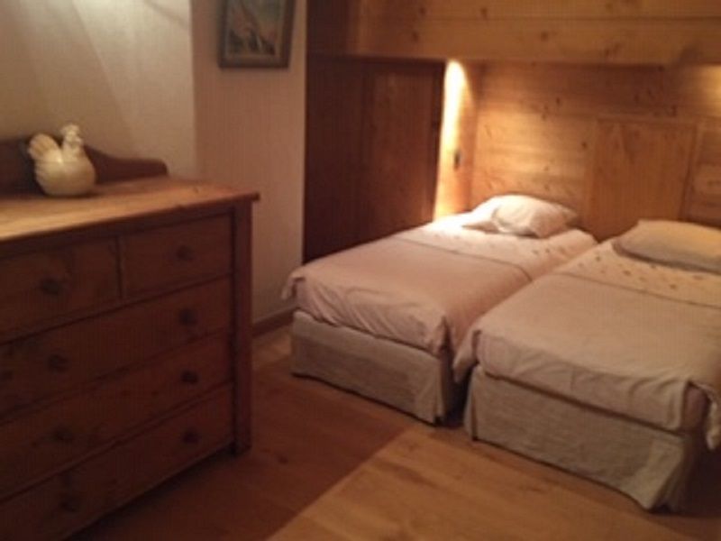 foto 14 Huurhuis van particulieren Les Contamines Montjoie chalet Rhne-Alpes Haute-Savoie slaapkamer 2