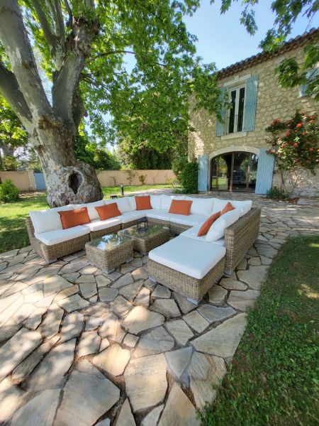 foto 8 Huurhuis van particulieren Isle sur la Sorgue maison Provence-Alpes-Cte d'Azur Vaucluse Uitzicht vanaf het terras