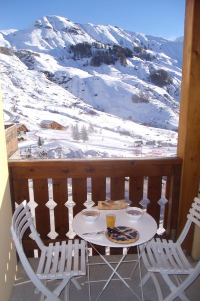 foto 5 Huurhuis van particulieren Orcires Merlette appartement Provence-Alpes-Cte d'Azur Hautes-Alpes Uitzicht vanaf het balkon