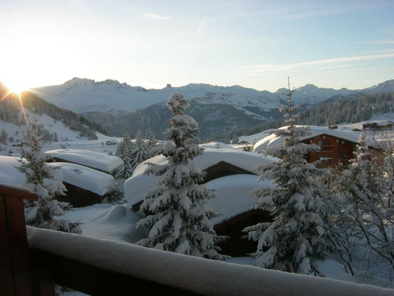 foto 7 Huurhuis van particulieren Les Saisies studio Rhne-Alpes  Uitzicht vanaf het balkon
