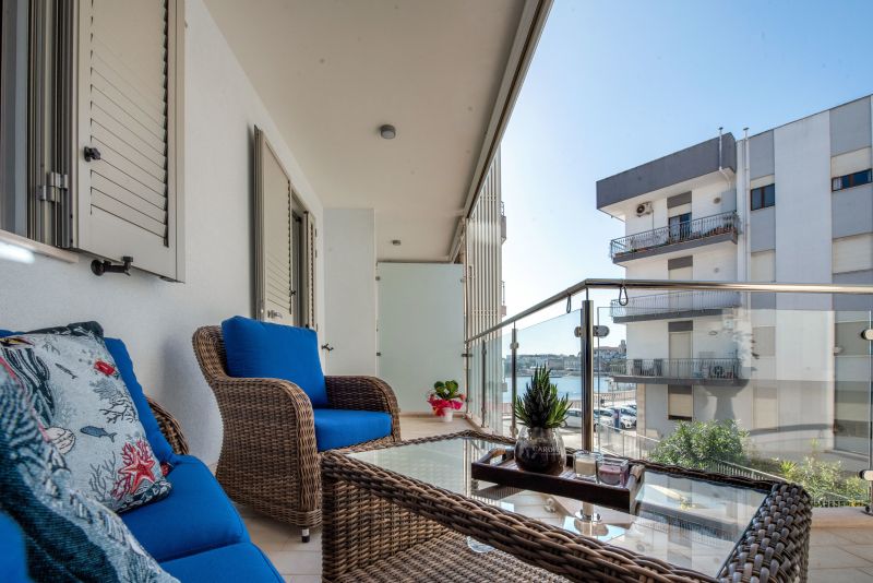 foto 0 Huurhuis van particulieren Otranto appartement Pouilles Lecce (provincie) Uitzicht vanaf het balkon