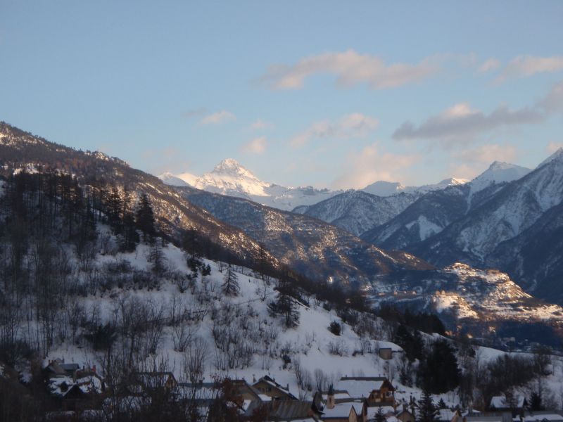 foto 13 Huurhuis van particulieren Serre Chevalier chalet Provence-Alpes-Cte d'Azur Hautes-Alpes Uitzicht vanaf het terras