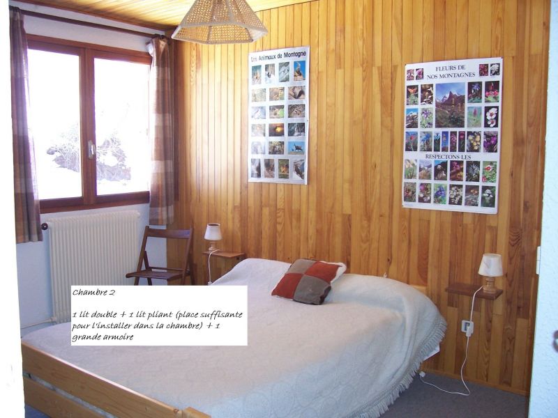 foto 7 Huurhuis van particulieren Orcires Merlette appartement Provence-Alpes-Cte d'Azur Hautes-Alpes slaapkamer 2