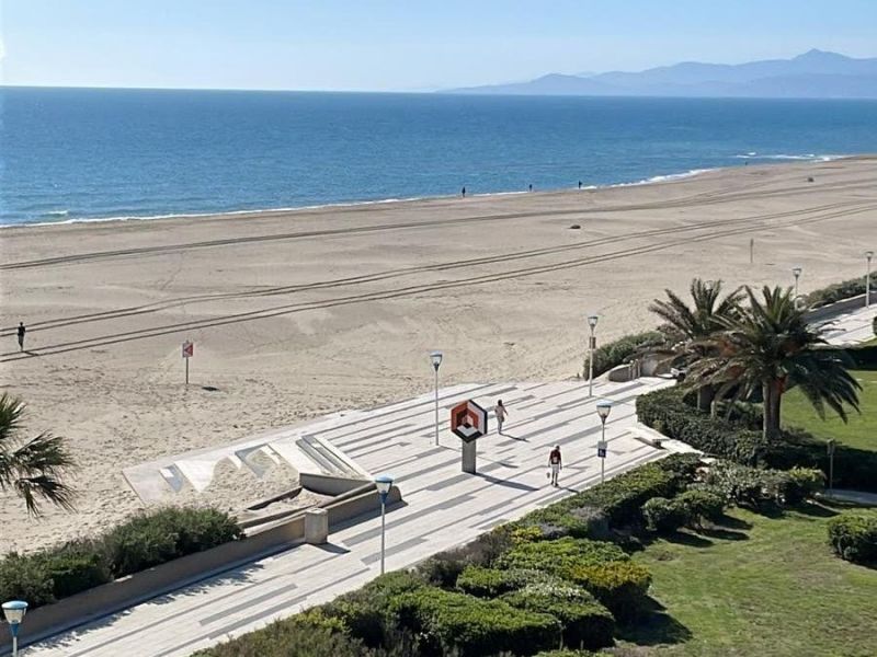 foto 0 Huurhuis van particulieren Canet-en-Roussillon appartement Languedoc-Roussillon Pyrnes-Orientales Uitzicht vanaf het terras