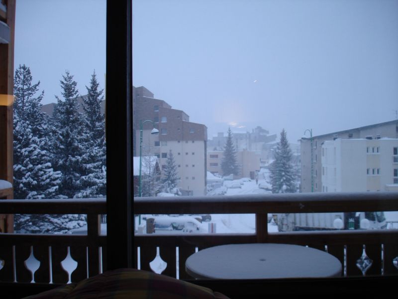 foto 4 Huurhuis van particulieren Les 2 Alpes studio Rhne-Alpes Isre Uitzicht vanaf het balkon