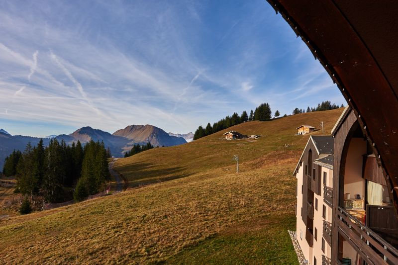 foto 5 Huurhuis van particulieren Manigod-Croix Fry/L'tale-Merdassier appartement Rhne-Alpes Haute-Savoie Balkon