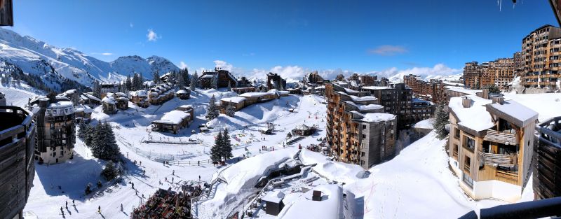 foto 2 Huurhuis van particulieren Avoriaz appartement Rhne-Alpes Haute-Savoie Uitzicht vanaf het balkon