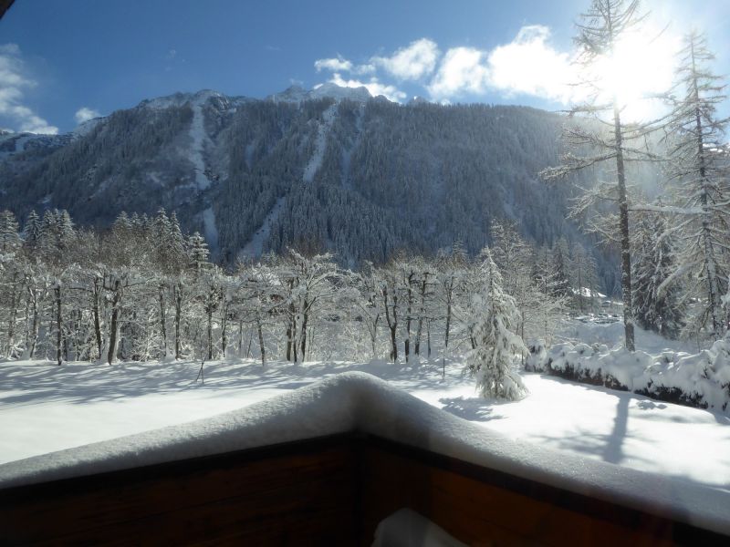 foto 1 Huurhuis van particulieren Argentire appartement Rhne-Alpes Haute-Savoie Uitzicht vanaf het balkon