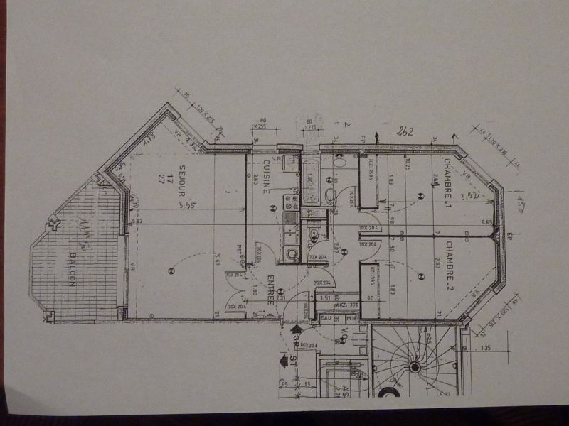 foto 1 Huurhuis van particulieren Boulouris appartement Provence-Alpes-Cte d'Azur Var Plattegrond van de woning