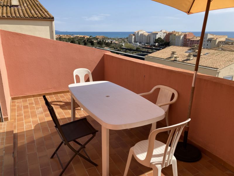 foto 10 Huurhuis van particulieren Cap d'Agde appartement Languedoc-Roussillon Hrault Uitzicht vanaf het terras