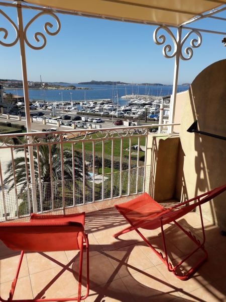 foto 7 Huurhuis van particulieren Six Fours Les Plages (strand) appartement Provence-Alpes-Cte d'Azur Var Terras