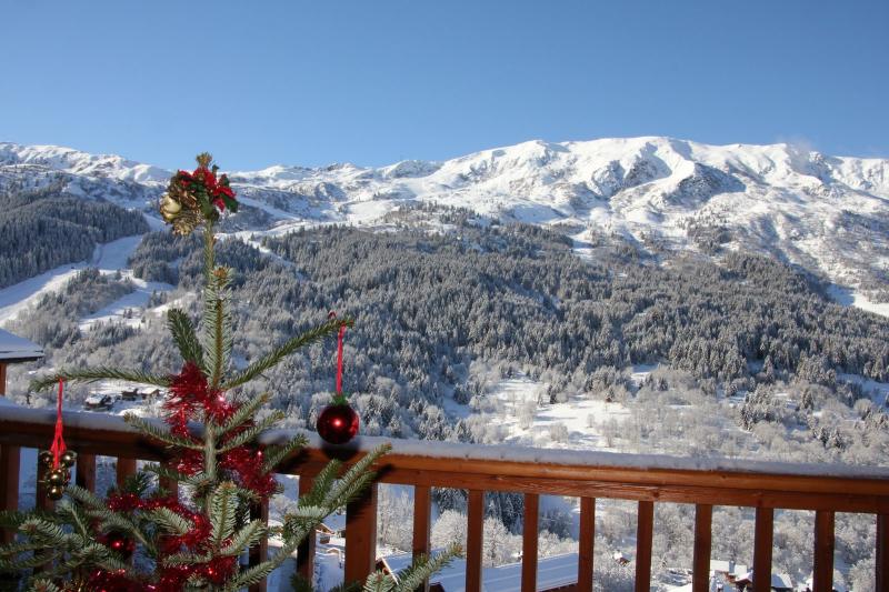 foto 17 Huurhuis van particulieren Mribel appartement Rhne-Alpes Savoie Uitzicht vanaf het terras