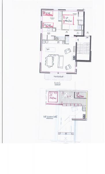 foto 18 Huurhuis van particulieren Valmorel appartement Rhne-Alpes Savoie Plattegrond van de woning