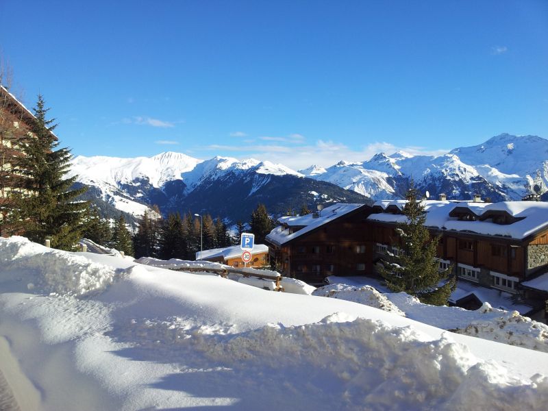 foto 5 Huurhuis van particulieren Courchevel studio Rhne-Alpes Savoie Uitzicht vanaf het terras