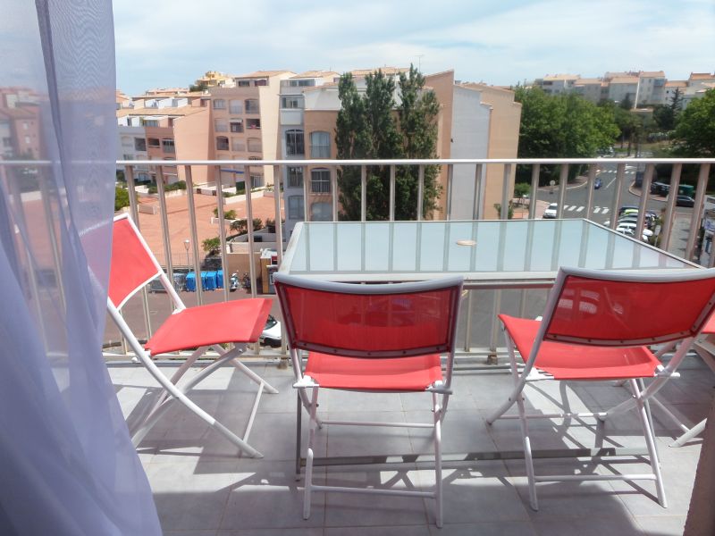 foto 12 Huurhuis van particulieren Cap d'Agde appartement Languedoc-Roussillon Hrault Uitzicht vanaf het balkon