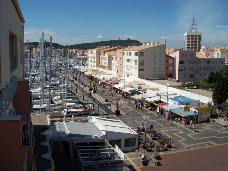 foto 13 Huurhuis van particulieren Cap d'Agde appartement Languedoc-Roussillon Hrault Uitzicht vanaf het balkon