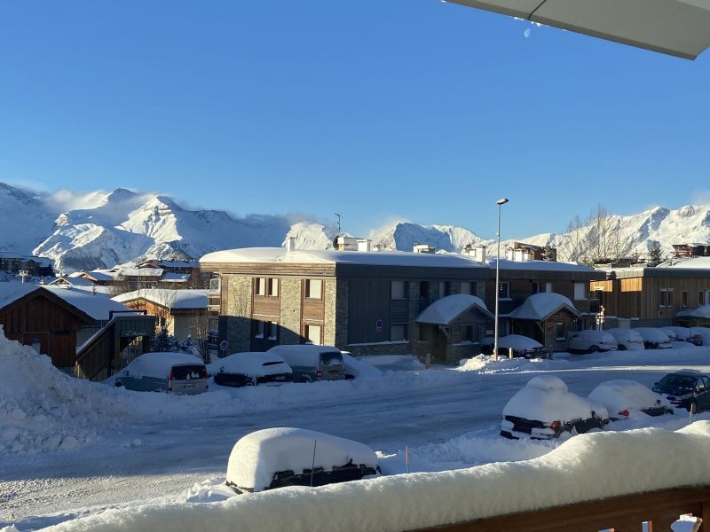 foto 7 Huurhuis van particulieren Alpe d'Huez appartement Rhne-Alpes Isre Uitzicht vanaf het balkon