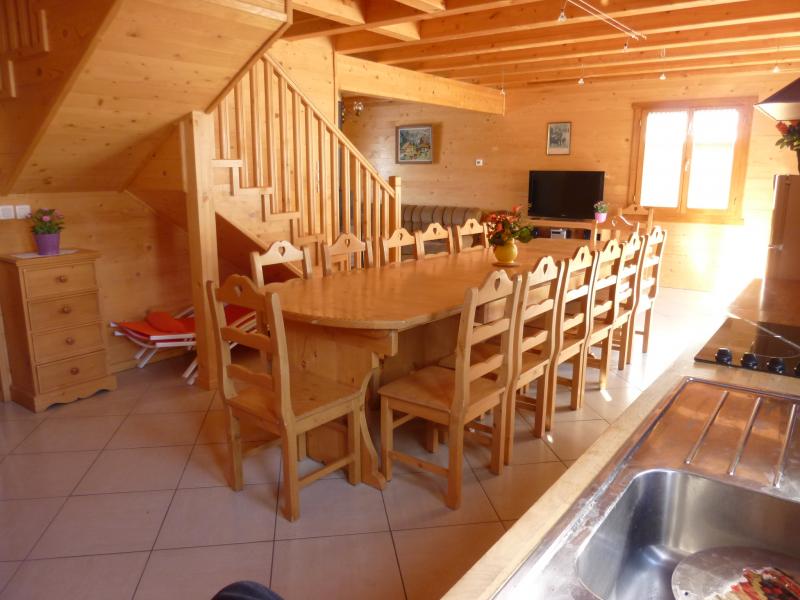 foto 5 Huurhuis van particulieren Les Orres chalet Provence-Alpes-Cte d'Azur Hautes-Alpes Eetkamer 2