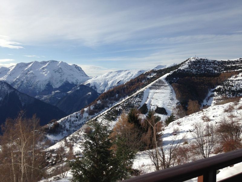 foto 17 Huurhuis van particulieren Alpe d'Huez appartement Rhne-Alpes Isre Uitzicht vanaf het balkon