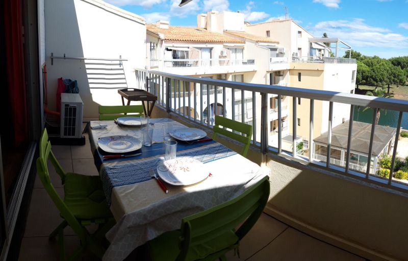 foto 3 Huurhuis van particulieren Agde appartement Languedoc-Roussillon Hrault Uitzicht vanaf het terras