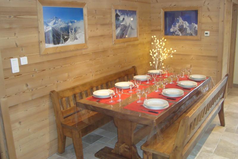 foto 10 Huurhuis van particulieren Bellevaux Hirmentaz La Chvrerie appartement Rhne-Alpes Haute-Savoie Eetkamer