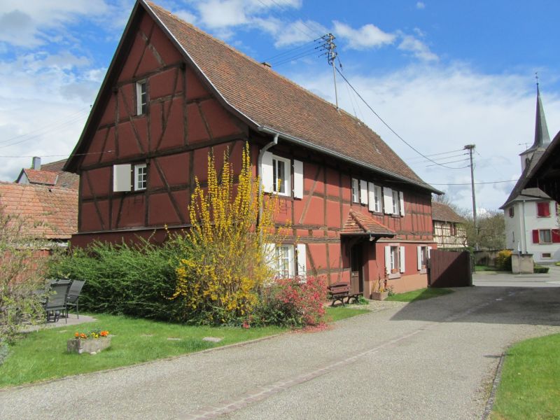 foto 19 Huurhuis van particulieren Colmar gite Elzas Haut-Rhin Het aanzicht van de woning