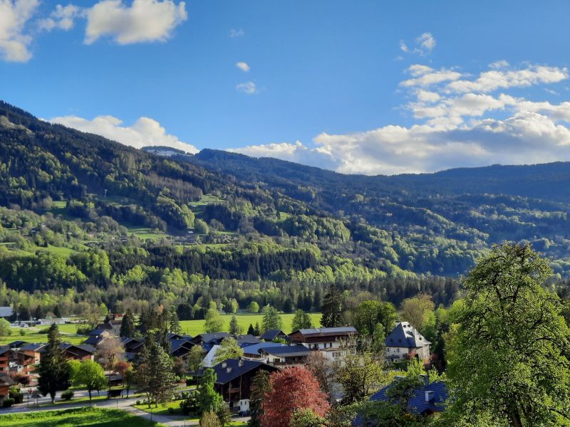foto 3 Huurhuis van particulieren Samons appartement Rhne-Alpes Haute-Savoie Uitzicht vanaf het balkon