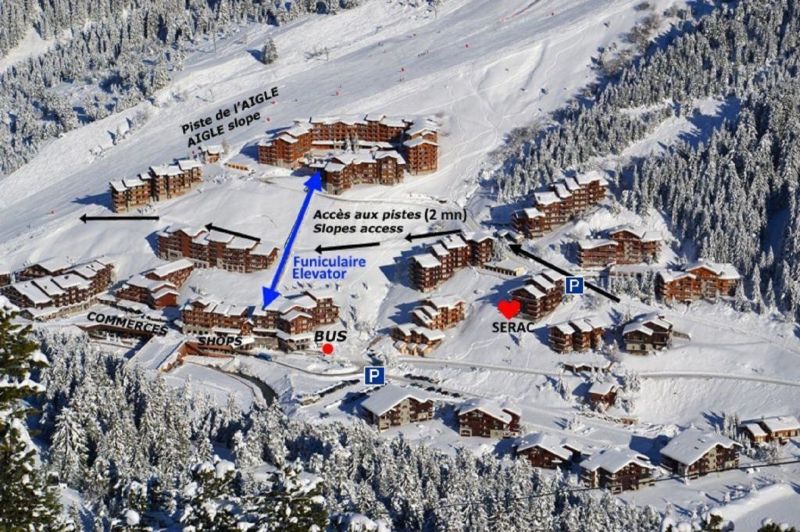 foto 12 Huurhuis van particulieren Mribel appartement Rhne-Alpes Savoie Plattegrond van de woning