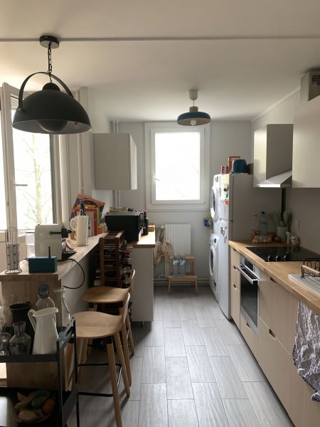 foto 1 Huurhuis van particulieren  appartement Ile-de-France (eiland) Seine-Saint Denis Open keuken