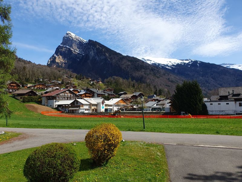 foto 12 Huurhuis van particulieren Samons appartement Rhne-Alpes Haute-Savoie Uitzicht vanaf het balkon