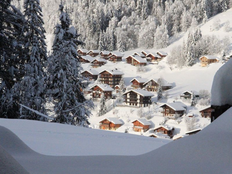 foto 0 Huurhuis van particulieren Les Gets appartement Rhne-Alpes Haute-Savoie Uitzicht vanaf het terras